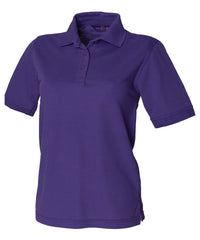 Henbury Women's 65/35 Polo Shirt - Purple