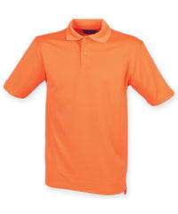 Henbury Coolplus® Polo Shirt - Bright Orange