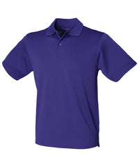 Henbury Coolplus® Polo Shirt - Bright Purple†