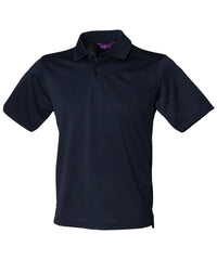 Henbury Coolplus® Polo Shirt - Navy*†