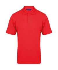 Henbury Coolplus® Polo Shirt - Red