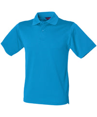 Henbury Coolplus® Polo Shirt - Sapphire Blue†