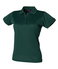 Henbury Women's Coolplus® Polo Shirt - Bottle