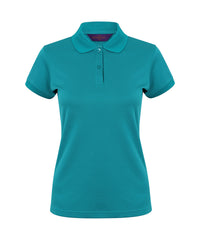 Henbury Women's Coolplus® Polo Shirt - Bright Jade