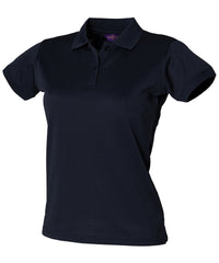 Henbury Women's Coolplus® Polo Shirt - Navy