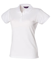Henbury Women's Coolplus® Polo Shirt - White