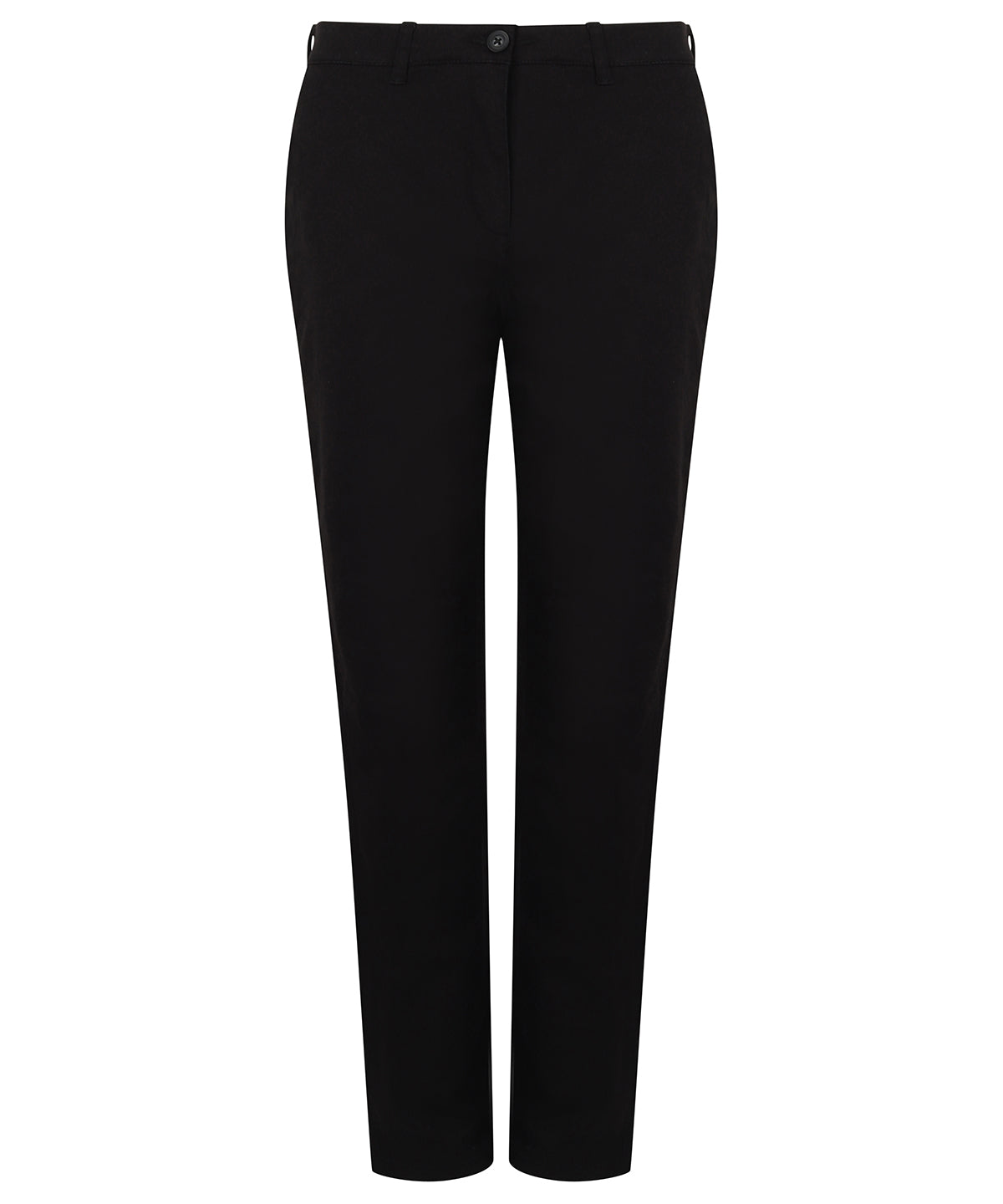 Henbury Women's Stretch Chinos - Black