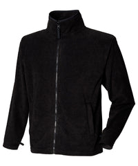 Henbury Microfleece Jacket - Black*