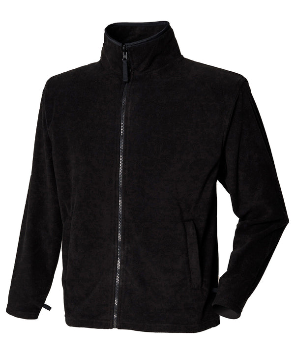 Henbury Microfleece Jacket - Black*