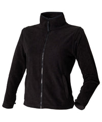 Henbury Women's Microfleece Jacket - Black