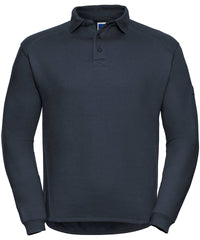 Russell Athletic Heavy-duty Collar Sweatshirt - French Navy