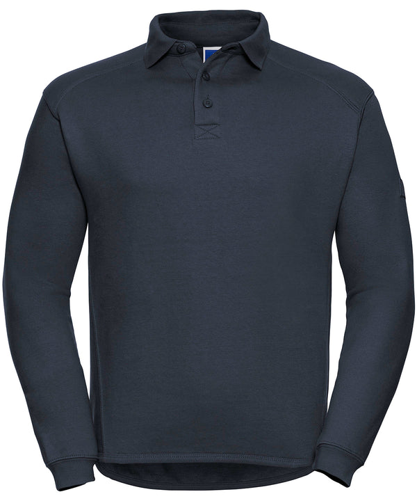 Russell Athletic Heavy-duty Collar Sweatshirt - French Navy