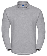 Russell Athletic Heavy-duty Collar Sweatshirt - Light Oxford