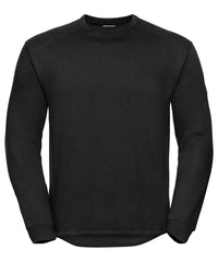 Russell Athletic Heavy-duty Crew Neck Sweatshirt - Black