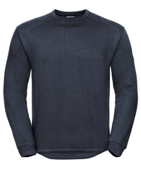Russell Athletic Heavy-duty Crew Neck Sweatshirt - French Navy