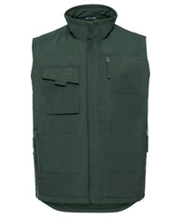Russell Athletic Heavy-duty Gilet - Bottle Green