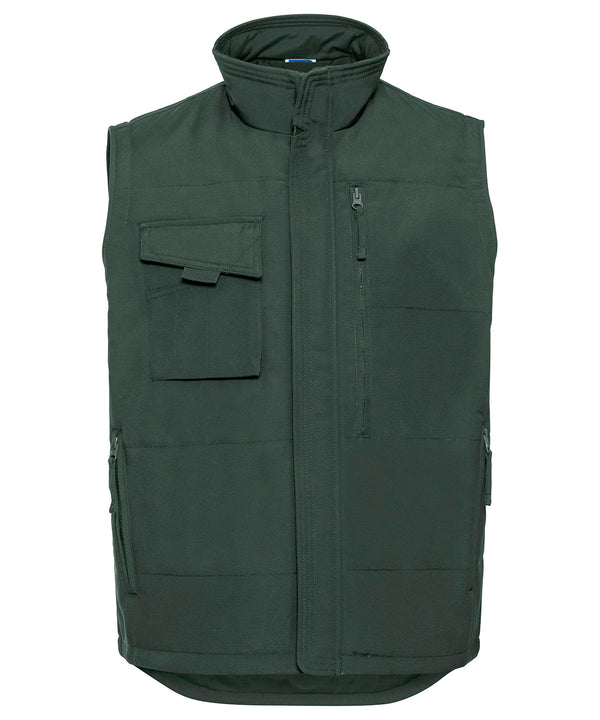 Russell Athletic Heavy-duty Gilet - Bottle Green