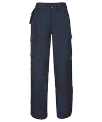 Russell Athletic Heavy-duty Workwear Trousers - French Navy