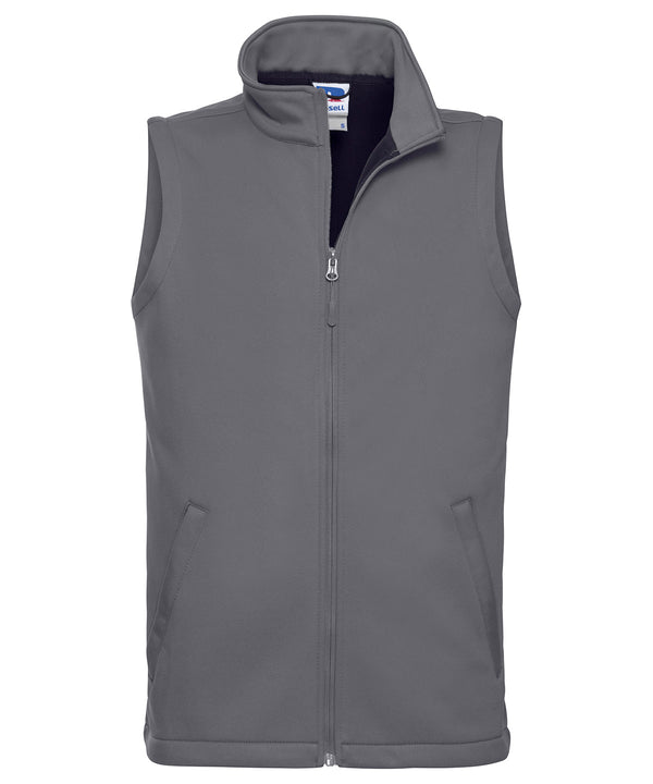 Russell Athletic Smart Softshell Gilet - Convoy Grey