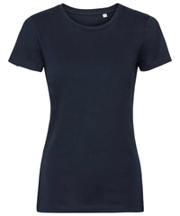 Russell Athletic Women's Pure Organic Tee - French Navy