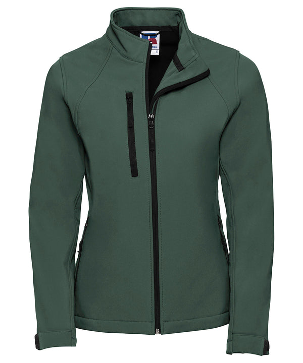 Russell Athletic Women's Softshell Jacket - Bottle Green