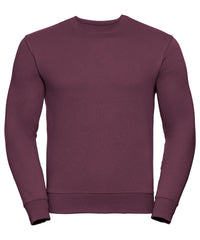 Russell Athletic Set-in Sleeve Sweatshirt - Burgundy