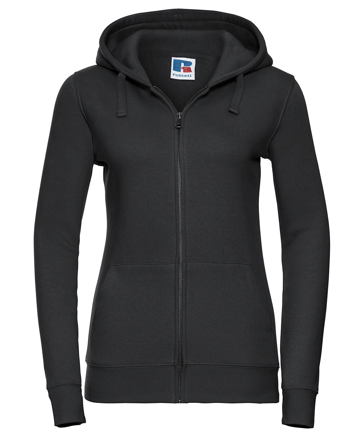 Russell Athletic Women's Authentic Zipped Hooded Sweatshirt - Black*