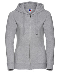 Russell Athletic Women's Authentic Zipped Hooded Sweatshirt - Light Oxford*