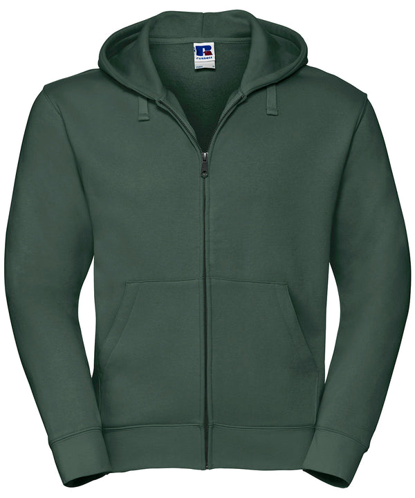 Russell Athletic Authentic Zipped Hooded Sweat - Bottle Green