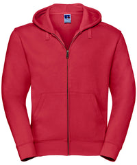 Russell Athletic Authentic Zipped Hooded Sweat - Classic Red