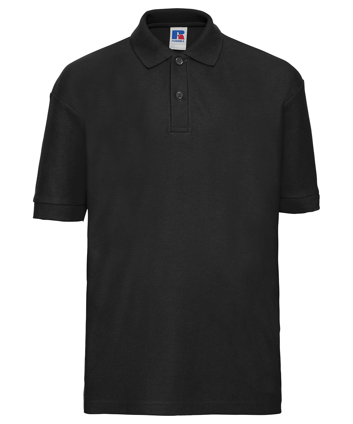 Russell Athletic Kids Polo Shirt - Black