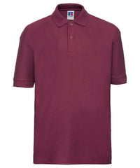Russell Athletic Kids Polo Shirt - Burgundy
