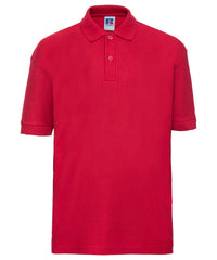 Russell Athletic Kids Polo Shirt - Classic Red