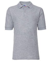 Russell Athletic Kids Polo Shirt - Light Oxford