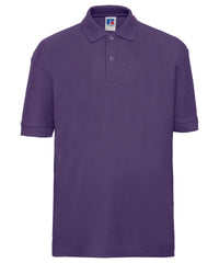 Russell Athletic Kids Polo Shirt - Purple