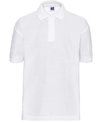 Russell Athletic Kids Polo Shirt - White