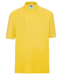 Russell Athletic Kids Polo Shirt - Yellow