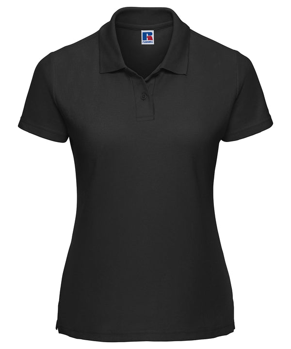 Russell Athletic Women's Classic Polycotton Polo - Black