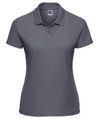 Russell Athletic Women's Classic Polycotton Polo - Convoy Grey