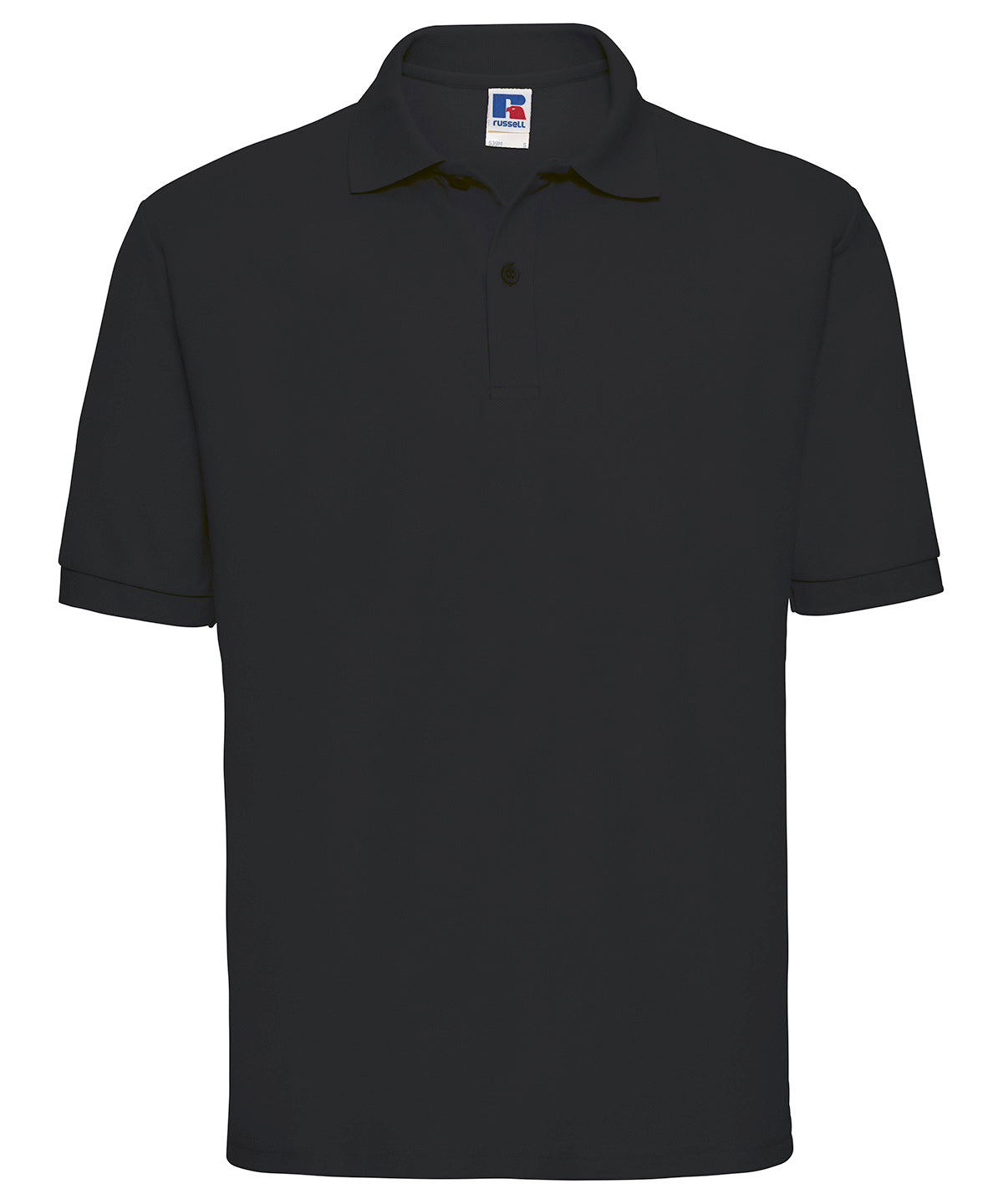 Russell Athletic Classic Polycotton Polo - Black*†
