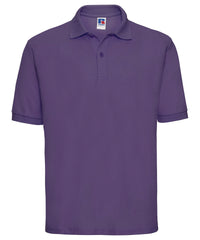 Russell Athletic Classic Polycotton Polo - Purple