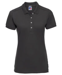 Russell Athletic Women's Stretch Polo - Black