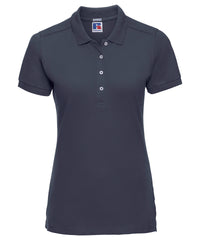Russell Athletic Women's Stretch Polo - French Navy