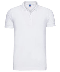 Russell Athletic Stretch Polo - White
