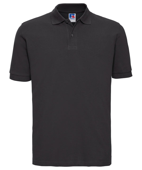 Russell Athletic Classic Cotton Piqué Polo - Black*