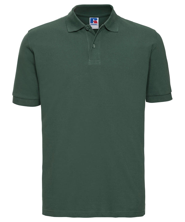 Russell Athletic Classic Cotton Piqué Polo - Bottle Green