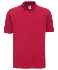 Russell Athletic Classic Cotton Piqué Polo - Classic Red