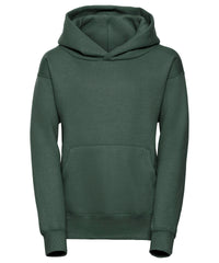 Russell Athletic Kids Hooded Sweatshirt - Bottle Green