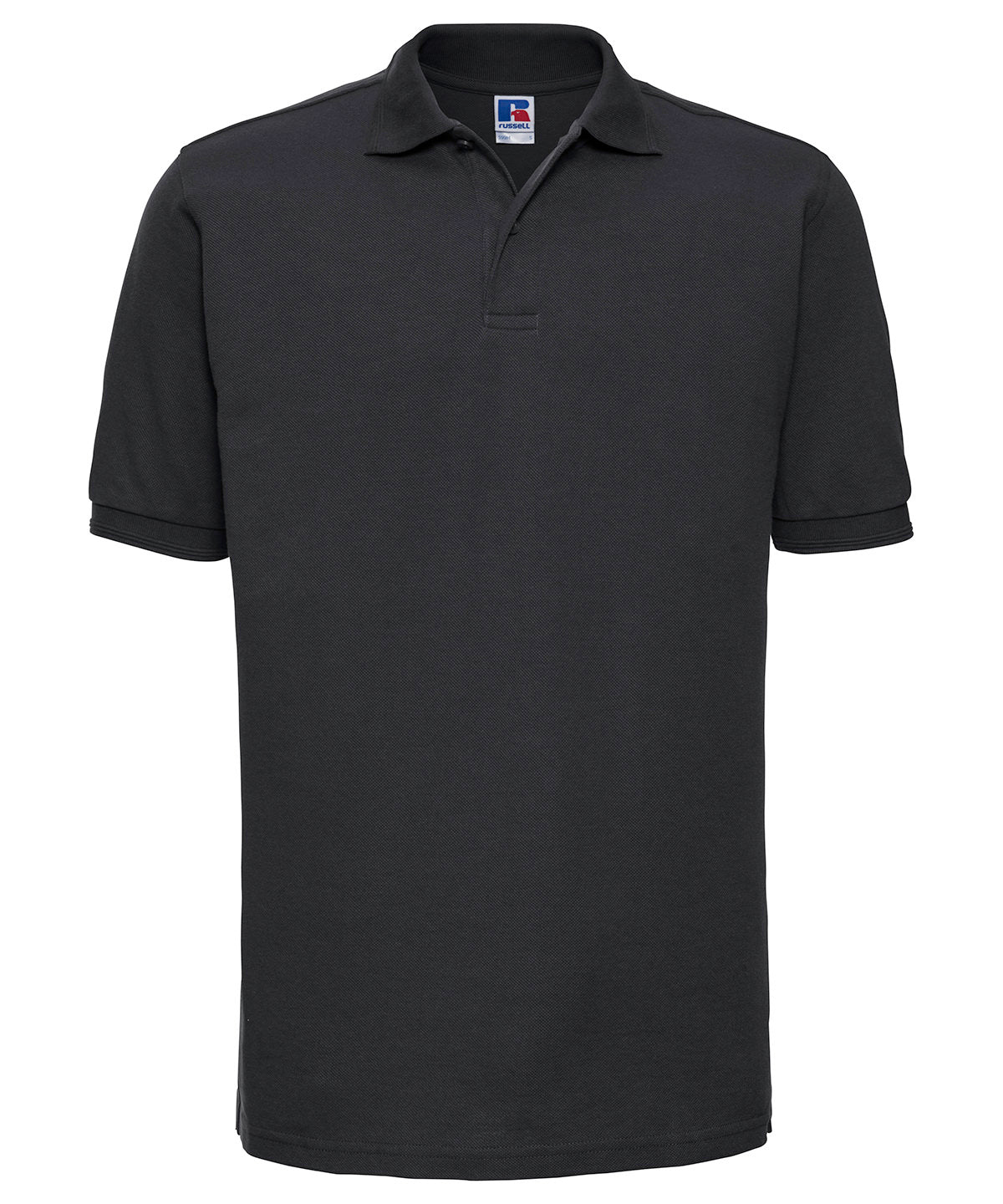 Russell Athletic Hard-wearing 60°C Wash Polo - Black*