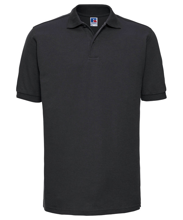 Russell Athletic Hard-wearing 60°C Wash Polo - Black*